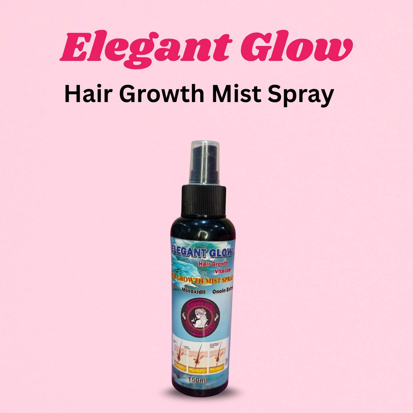 Elegant Glow Hair Growth Spray