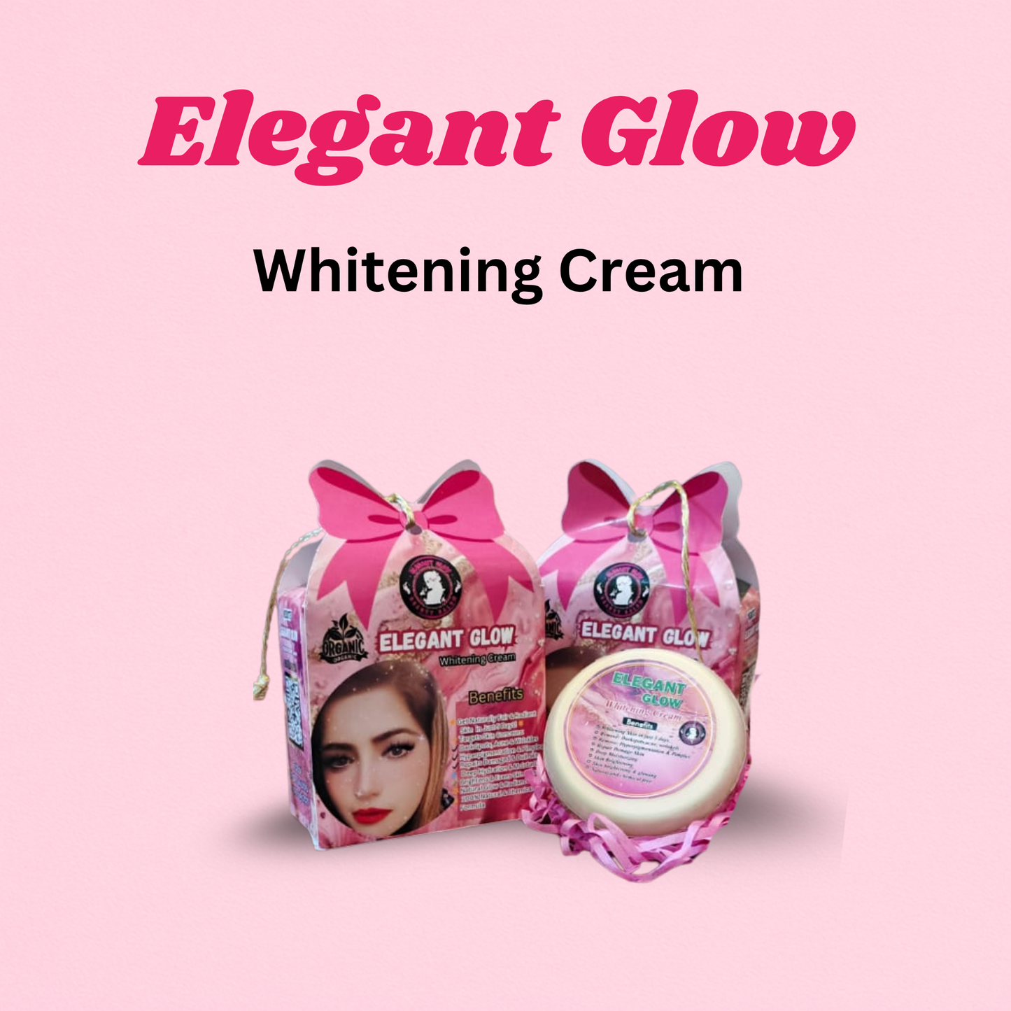 Elegant Glow Organic Whitening Cream