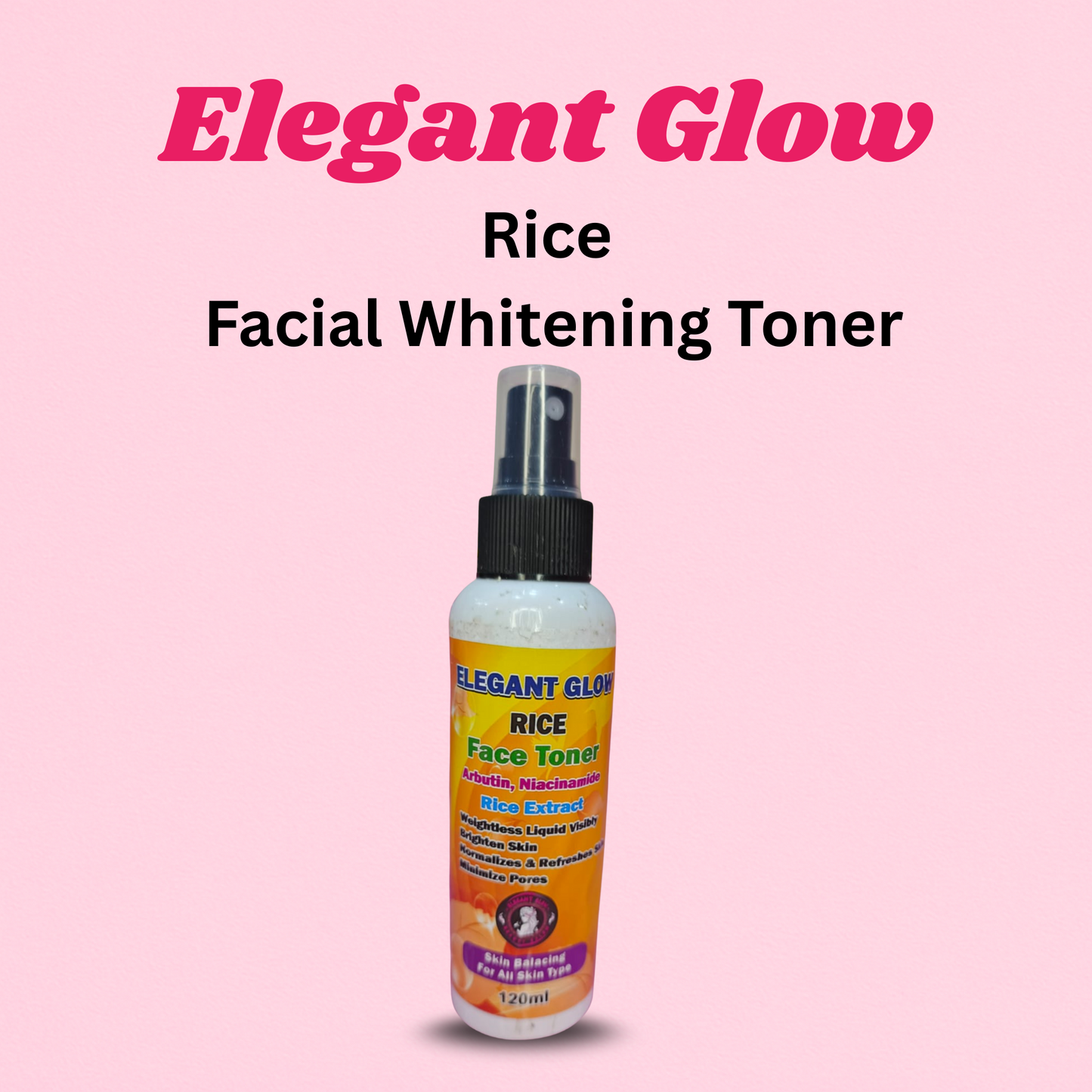 Elegant Glow Rice Whitening Toner